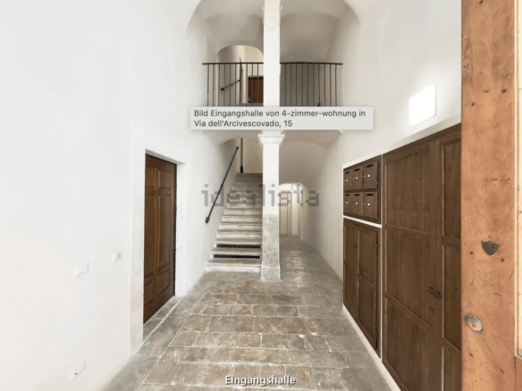Exklusive Residenz in restauriertem Adelspalast im historischen Zentrum von L’Aquila / Abruzzen